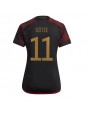 Tyskland Mario Gotze #11 Replika Borta Kläder Dam VM 2022 Kortärmad
